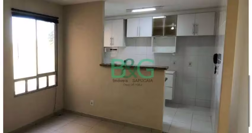 Apartamento com 2 dormitórios à venda, 42 m² por r$ 195.000,00 - água chata - guarulhos/sp
