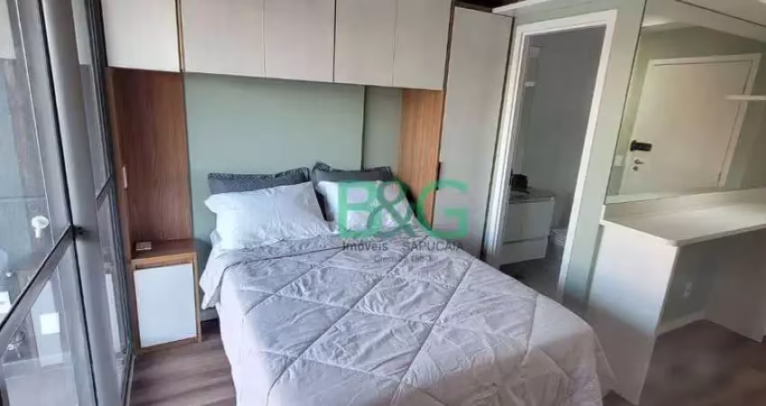 Studio com 1 dormitório à venda, 23 m² por r$ 385.000 - jardim aurélia - são paulo/sp