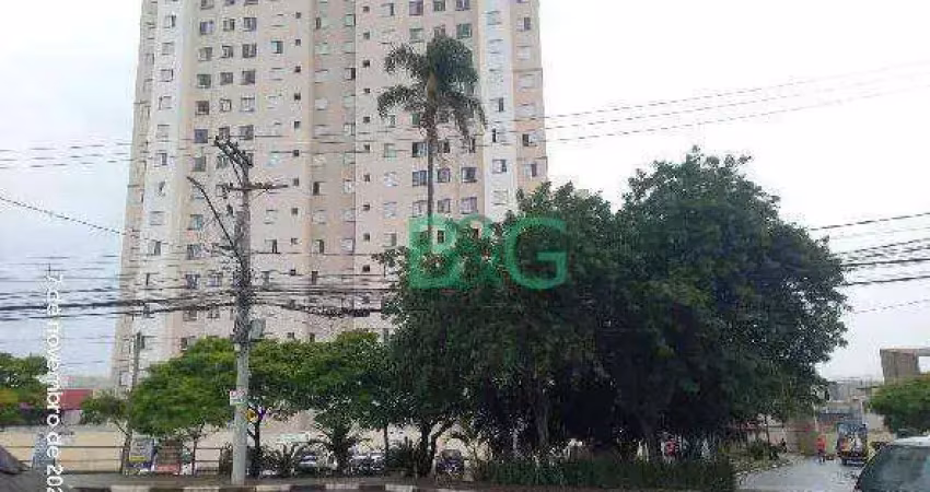 Apartamento com 2 dormitórios à venda, 45 m² por r$ 146.400 - ponte grande - guarulhos/sp
