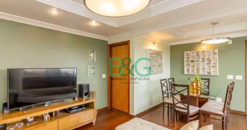 Apartamento com 3 dormitórios à venda, 107 m² por r$ 699. - chácara tatuapé - são paulo/sp