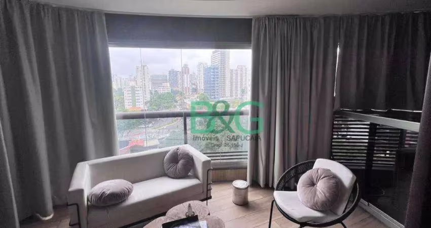 Studio com 1 dormitório, 51 m² - venda por r$ 1.850.000 ou aluguel por r$ 12.650/mês - itaim bibi - são paulo/sp