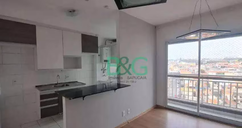 Apartamento com 2 dormitórios à venda, 50 m² por r$ 358. - jaguaribe - osasco/sp