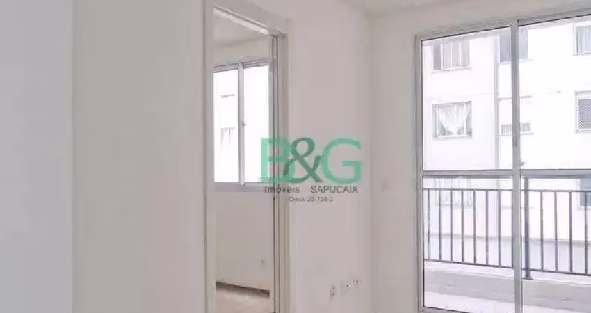 Apartamento com 2 dormitórios à venda, 39 m² por r$ 291.200 - vila bonilha - são paulo/sp