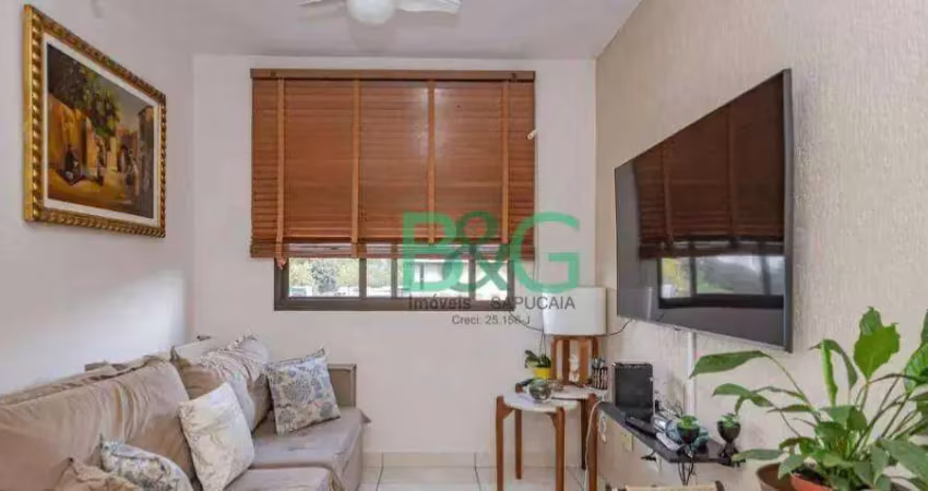 Apartamento com 2 dormitórios à venda, 59 m² por r$ 279.000 - vila arapuã - são paulo/sp