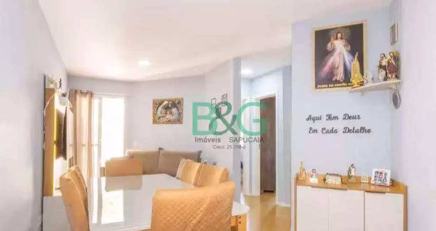 Apartamento com 2 dormitórios à venda, 52 m² por r$ 199. - padroeira - osasco/sp