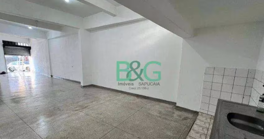 Salão para alugar, 120 m² por r$ 8.500/mês - vila bonilha - são paulo/são paulo