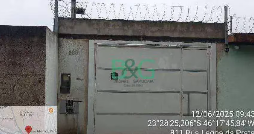 Casa com 2 dormitórios à venda, 54 m² por r$ 211.477 - estância paraíso - itaquaquecetuba/sp