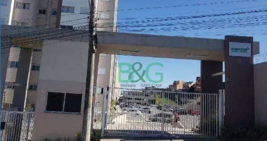 Apartamento com 2 dormitórios à venda, 56 m² por r$ 173.077 - jardim cristiano - itaquaquecetuba/sp