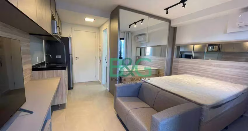 Studio com 1 dormitório para alugar, 26 m² por r$ 2.533,00/mês - liberdade - são paulo/sp