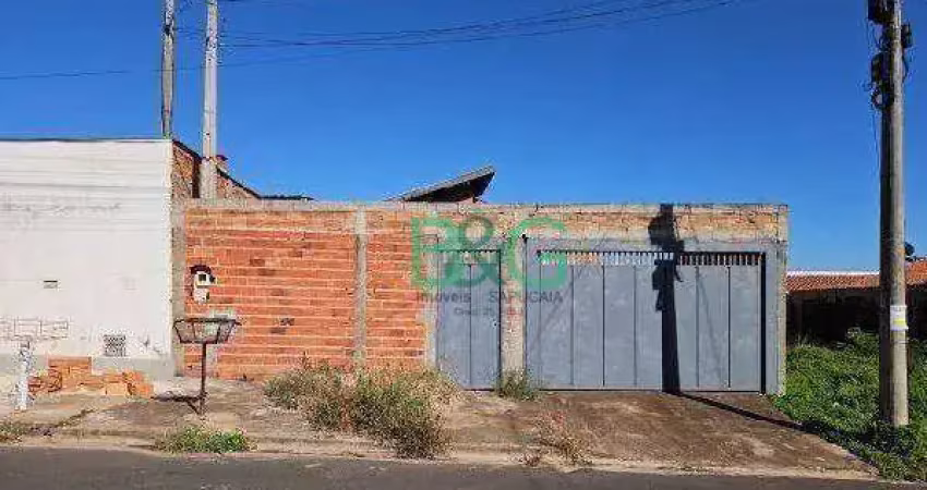 Casa com 3 dormitórios à venda, 59 m² por r$ 127.487 - parque das araras - jaboticabal/sp