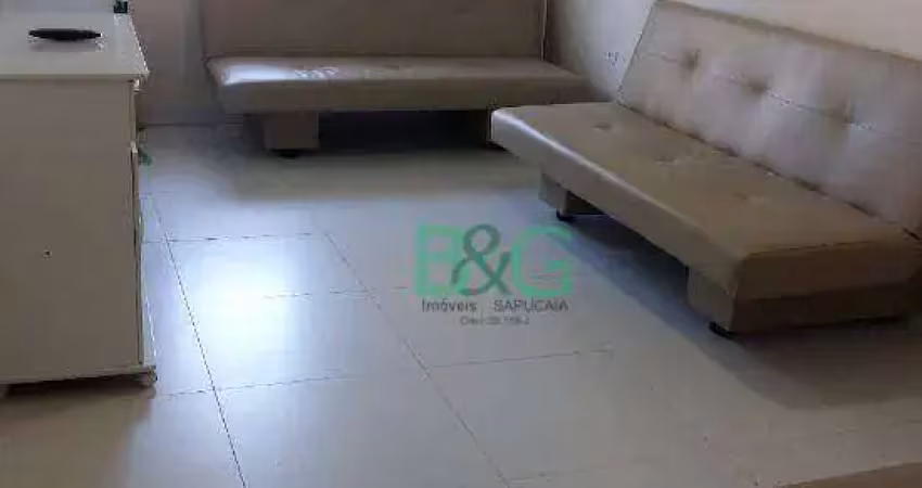 Kitnet com 1 dormitório, 34 m² - venda por r$ 180.000,00 ou aluguel por r$ 1.500,00/mês - jardim real - praia grande/sp