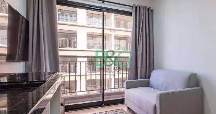 Apartamento com 1 dormitório à venda, 29 m² por r$ 599.000,00 - sumaré - são paulo/sp