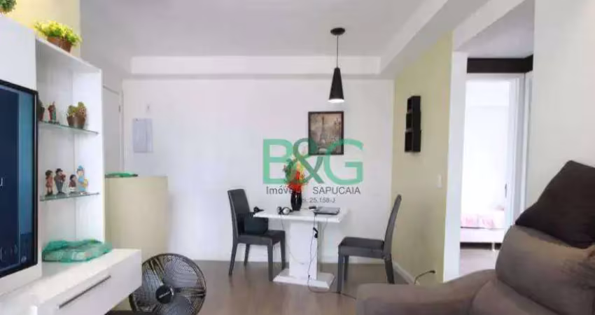 Apartamento com 2 dormitórios à venda, 48 m² por r$ 331. - liberdade - são paulo/sp