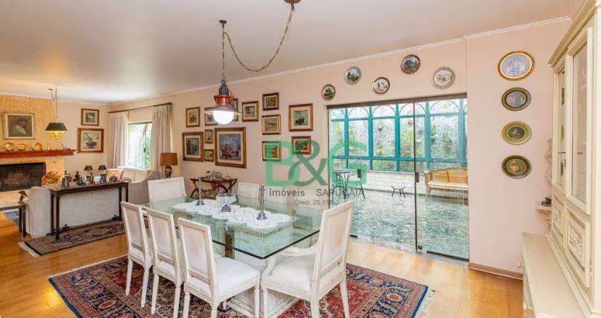Casa com 4 dormitórios à venda, 402 m² por r$ 1.850. - santo amaro - são paulo/sp