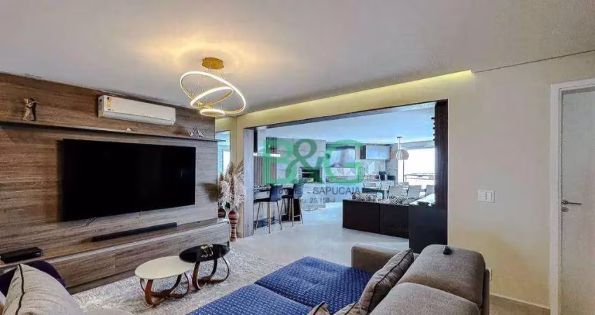 Apartamento à venda, 133 m² por r$ 2.094.000,00 - mooca - são paulo/sp