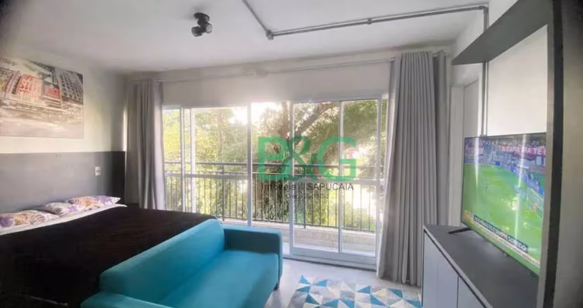 Studio com 1 dormitório para alugar, 28 m² por r$ 2.810,00/mês - santana - são paulo/sp