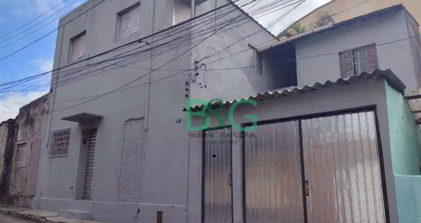 Sobrado com 1 dormitório, 200 m² - venda por r$ 340.000 ou aluguel por r$ 3.000/mês - guilhermina esperança - são paulo/sp
