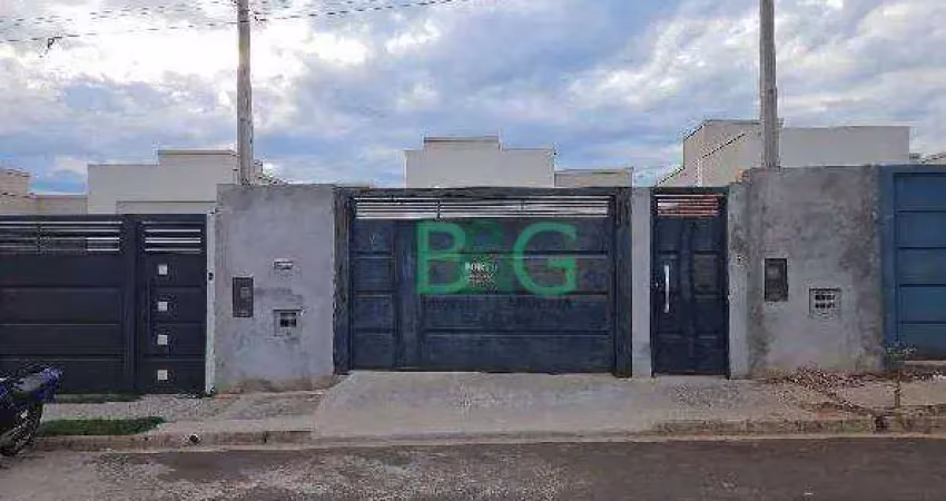 Casa com 2 dormitórios à venda, 45 m² por r$ 84.892 - florida - leme/sp