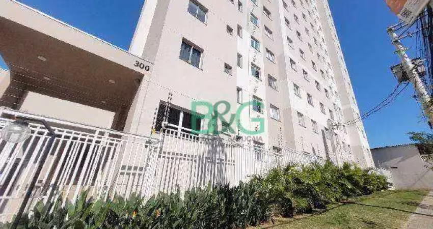Apartamento com 2 dormitórios à venda, 41 m² por r$ 221.862 - parque arariba - são paulo/sp
