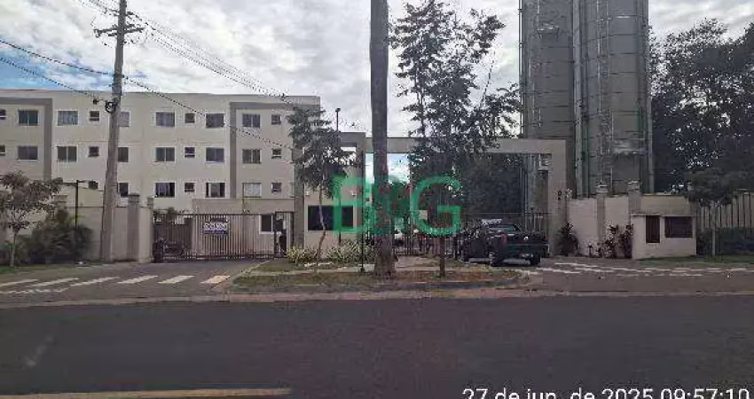 Apartamento com 2 dormitórios à venda, 44 m² por r$ 142.732 - jardim ouro branco - ribeirão preto/sp