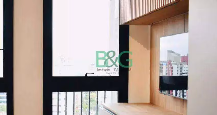 Studio à venda, 22 m² por r$ 389.000 - vila clementino - são paulo/sp