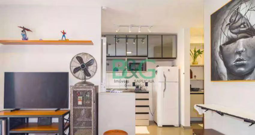 Apartamento com 2 dormitórios à venda, 42 m² por r$ 454.000,00 - mooca - são paulo/sp