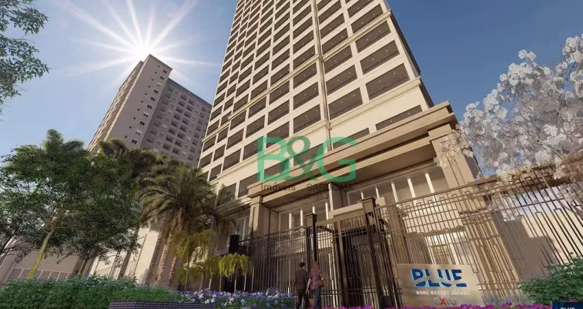 Apartamento com 1 dormitório à venda, 35 m² por r$ 432.640,00 - ferreira - são paulo/sp