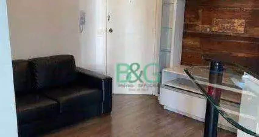Apartamento com 1 dormitório para alugar, 43 m² por r$ 3.272/mês - vila suzana - são paulo/sp