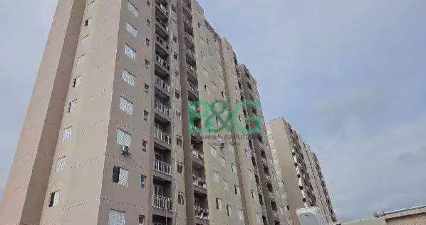 Apartamento com 2 dormitórios à venda, 47 m² por r$ 222.505 - chácara antonieta - limeira/sp