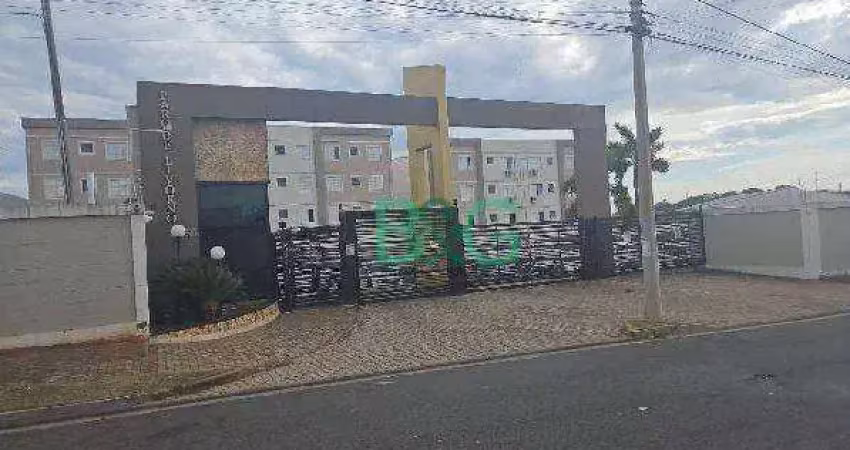 Apartamento com 2 dormitórios à venda, 39 m² por r$ 130.996 - alto do lago - limeira/são paulo