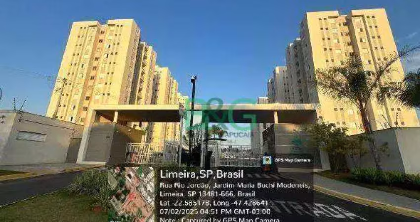 Apartamento com 2 dormitórios à venda, 55 m² por r$ 305.726 - vale das esmeraldas - limeira/sp