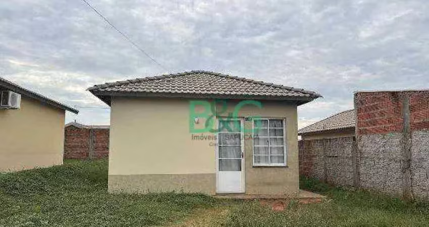 Casa com 2 dormitórios à venda, 45 m² por r$ 42.406 - residencial santana - lins/sp
