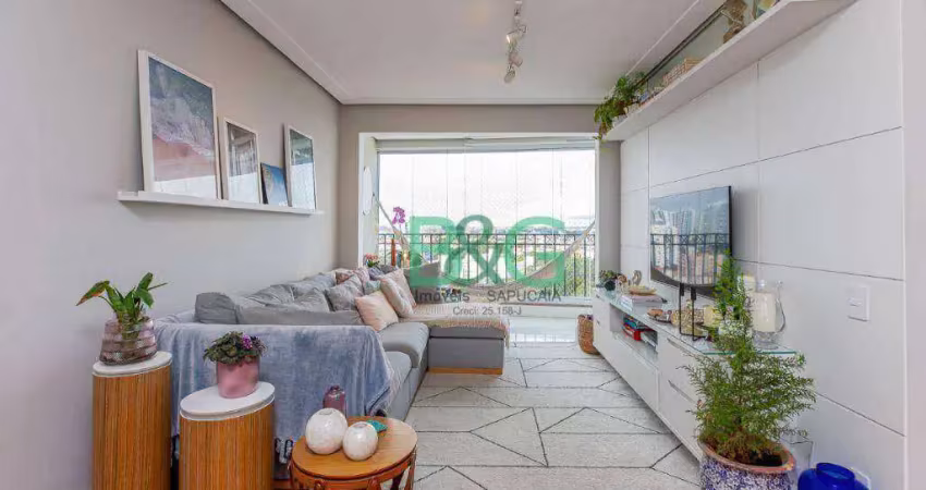 Apartamento com 3 dormitórios à venda, 92 m² por r$ 1.080. - jardim taquaral - são paulo/sp