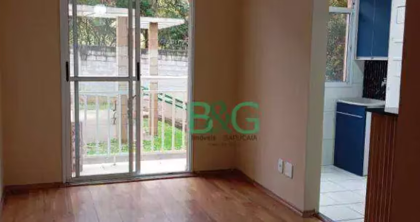 Apartamento com 2 dormitórios à venda, 48 m² por r$ 250.000 - jardim guilhermino - guarulhos/sp