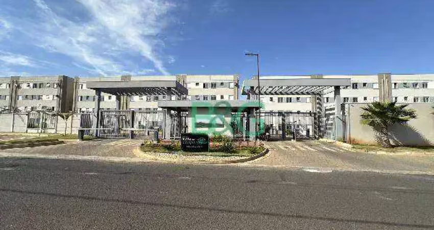 Apartamento com 2 dormitórios à venda, 43 m² por r$ 166.267 - centro engenheiro schmitt - são josé do rio preto/sp