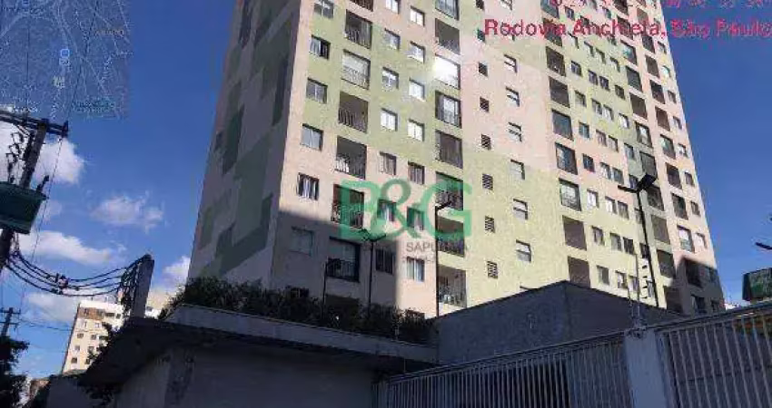 Apartamento com 2 dormitórios à venda, 39 m² por r$ 265.080 - vila jordanópolis - são bernardo do campo/sp