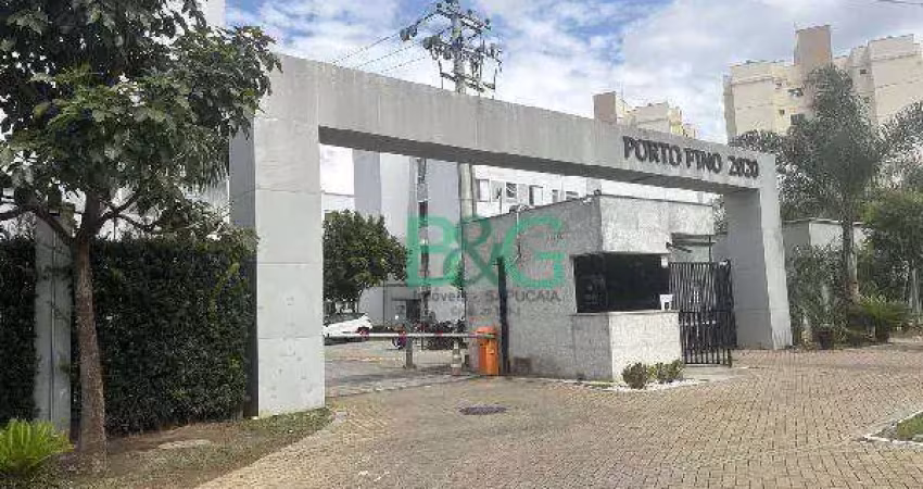Apartamento com 2 dormitórios à venda, 52 m² por r$ 150.695 - água quente - taubaté/sp