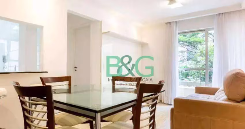 Apartamento com 1 dormitório à venda, 45 m² por r$ 709.000 - itaim bibi - são paulo/sp