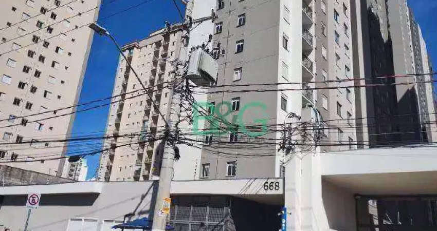 Apartamento com 1 dormitório à venda, 24 m² por r$ 168.633 - belenzinho - são paulo/sp