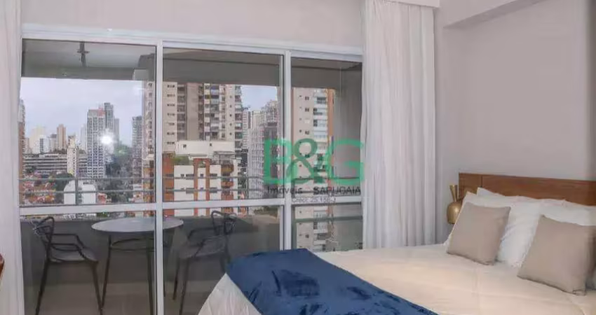 Studio com 1 dormitório à venda, 28 m² por r$ 449. - perdizes - são paulo/sp