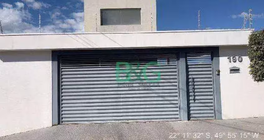 Casa com 2 dormitórios à venda, 250 m² por r$ 443.846 - parque residencial santa gertrudes - marília/sp