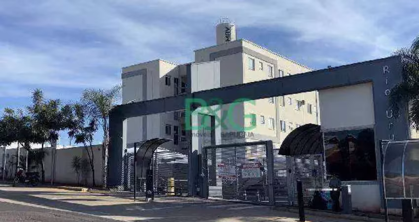 Apartamento com 2 dormitórios à venda, 43 m² por r$ 113.687 - jardim itapema - são josé do rio preto/sp