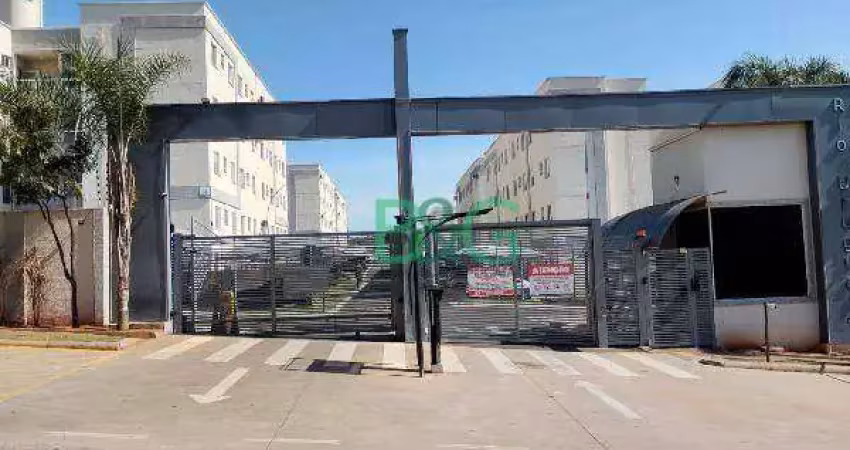 Apartamento com 2 dormitórios à venda, 39 m² por r$ 113.494 - jardim itapema - são josé do rio preto/sp