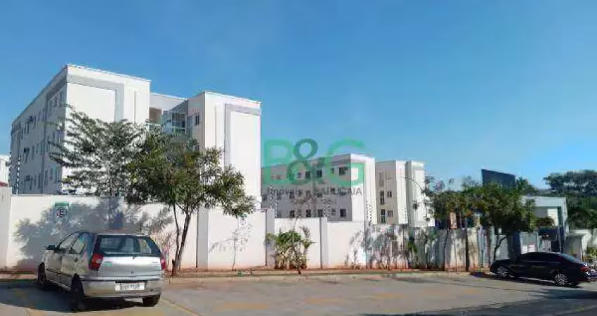 Apartamento com 2 dormitórios à venda, 43 m² por r$ 140.140 - jardim itapema - são josé do rio preto/sp