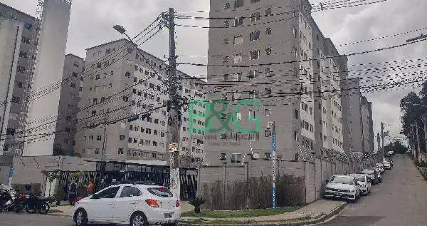 Apartamento com 2 dormitórios à venda, 41 m² por r$ 165.158 - jardim gilda maria - são paulo/sp