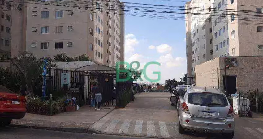 Apartamento com 2 dormitórios à venda, 41 m² por r$ 219.684 - jardim do lago - são paulo/sp