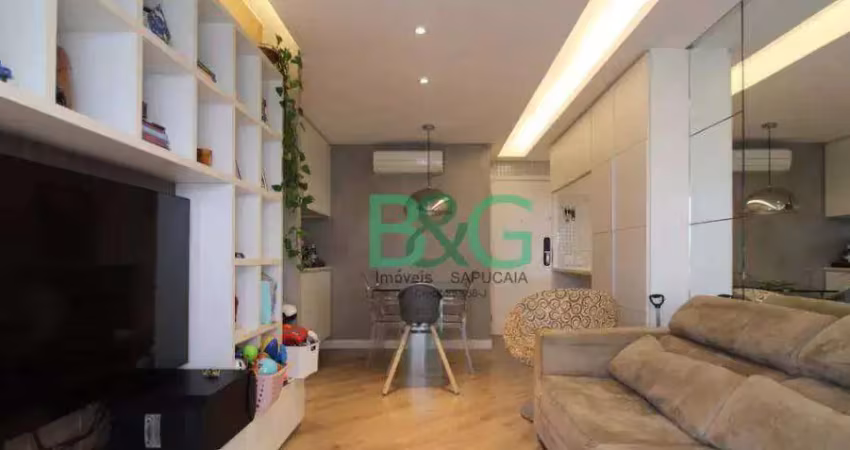 Apartamento com 2 dormitórios à venda, 75 m² por r$ 1.473.500 - vila clementino - são paulo/sp