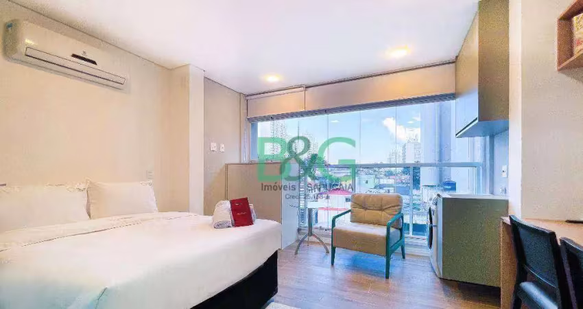 Studio com 1 dormitório à venda, 25 m² por r$ 510.000,00 - vila clementino - são paulo/sp