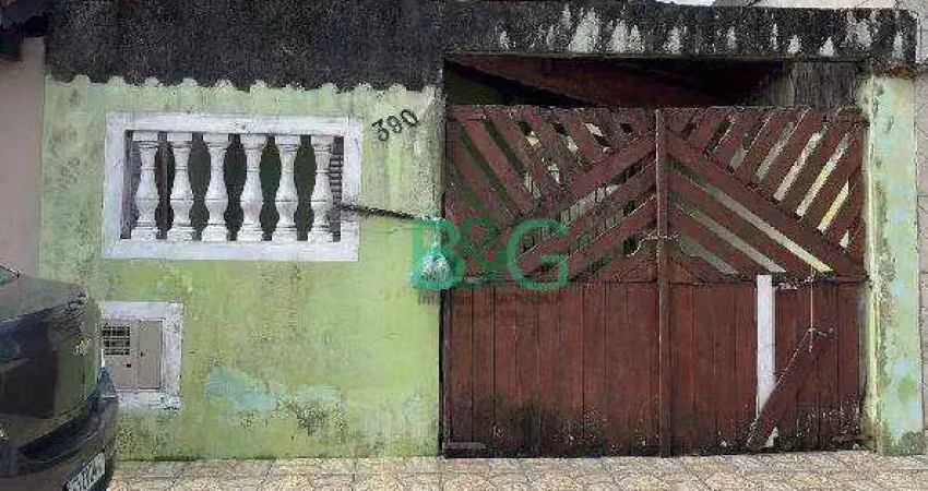 Casa com 2 dormitórios à venda, 86 m² por r$ 148.019 - balneário plataforma - mongaguá/são paulo