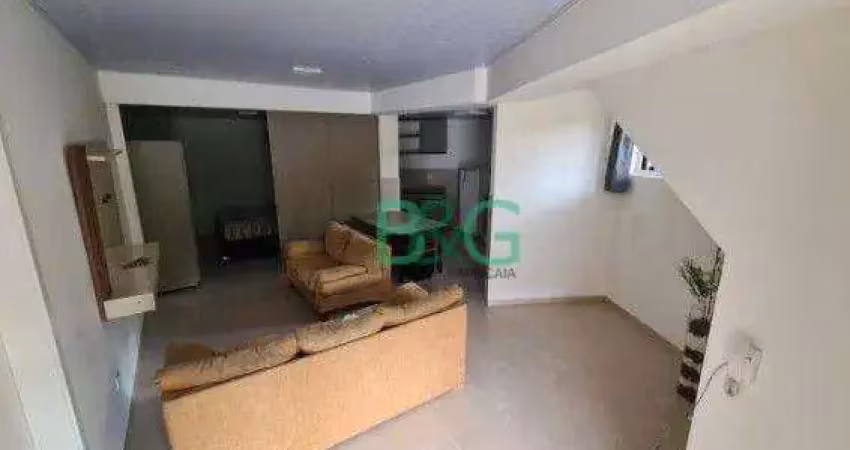 Apartamento com 1 dormitório para alugar, 72 m² por r$ 3.842/mês - j jaguaribe - campos do jordão/sp